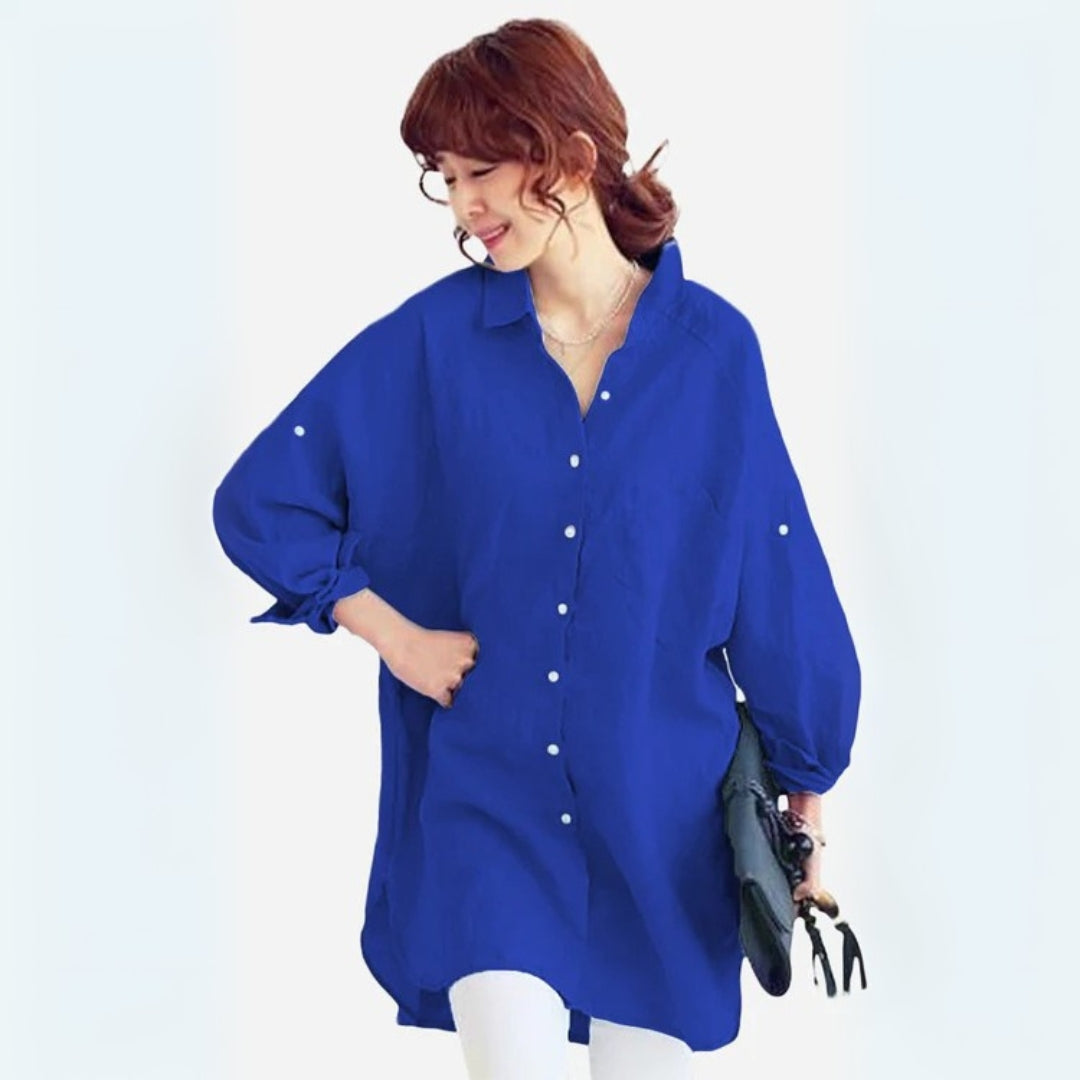 SCARLETT | OVERSIZED LINEN SHIRT