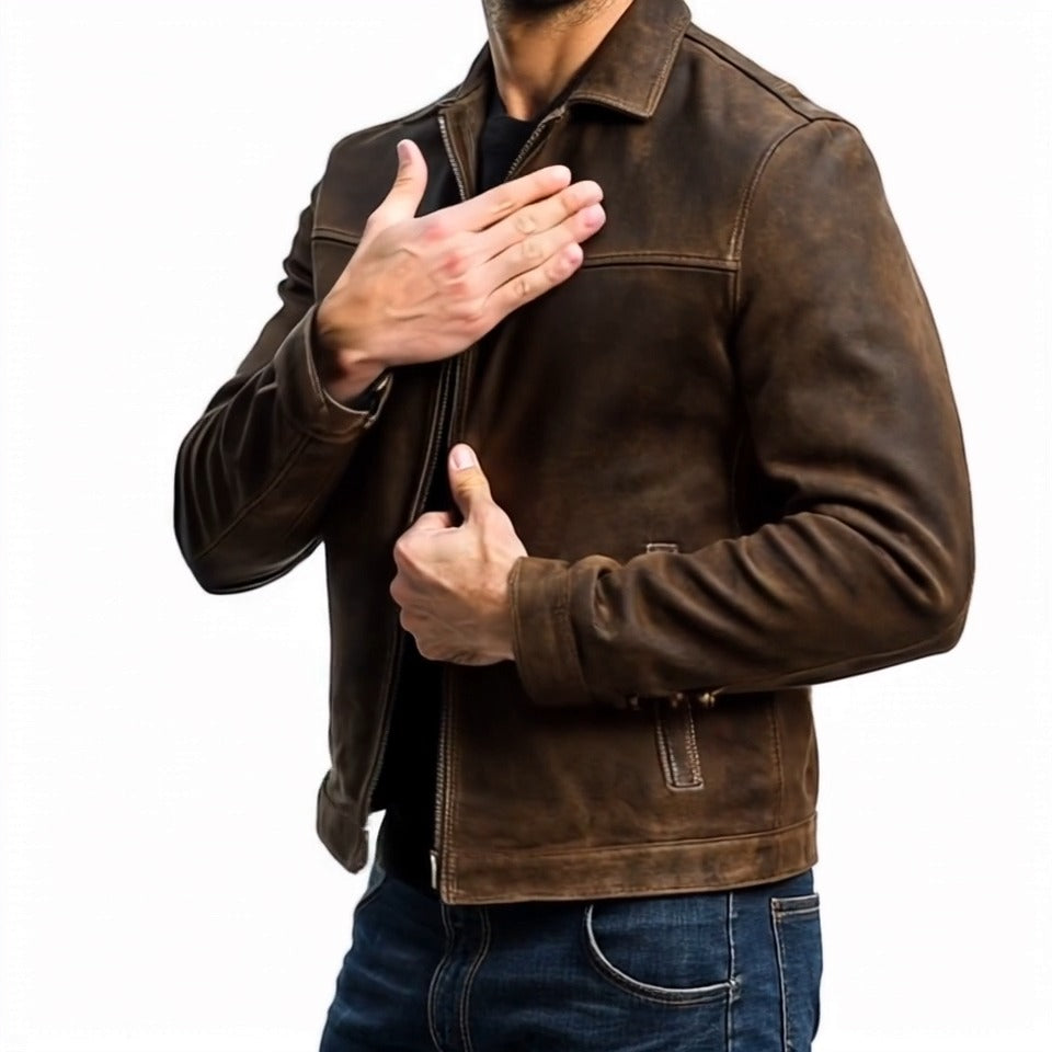 MEL | CLASSIC LEATHER JACKET