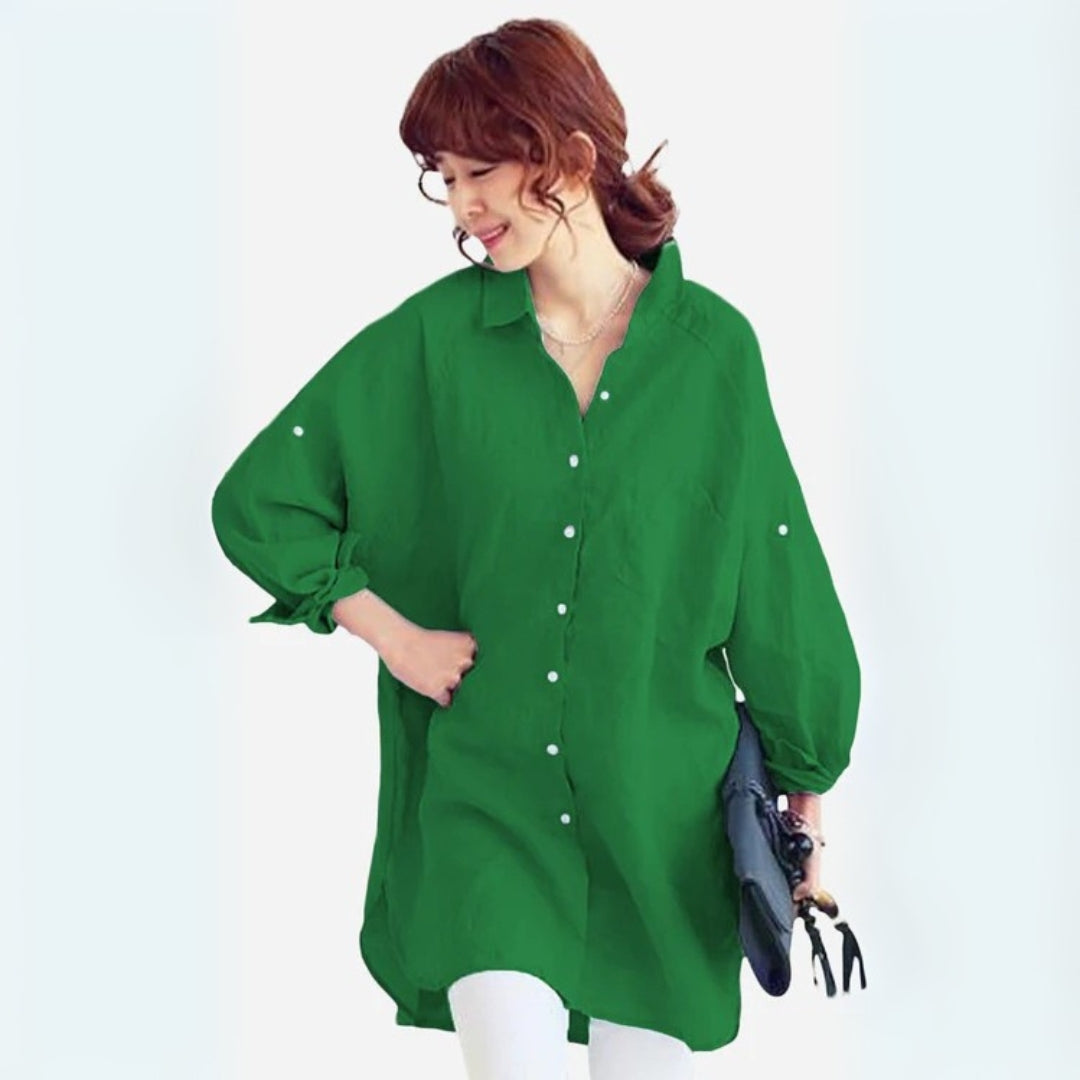 SCARLETT | OVERSIZED LINEN SHIRT