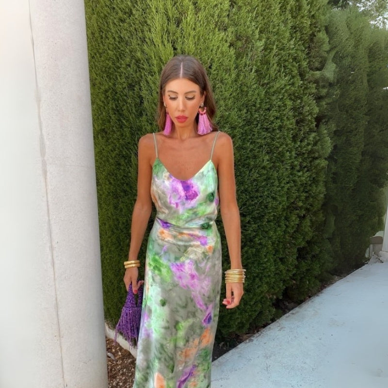 ROSE | STYLISH HALO DYE DRESS