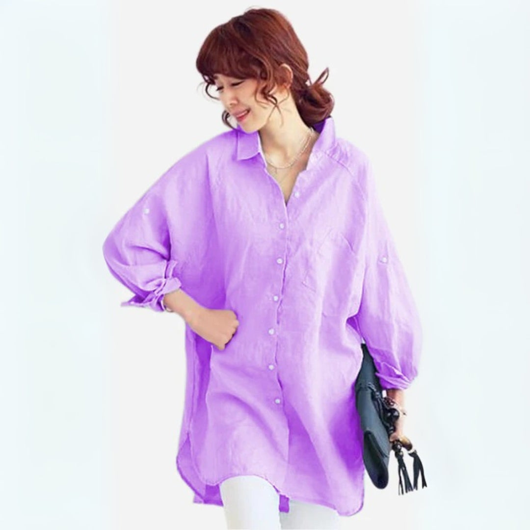 SCARLETT | OVERSIZED LINEN SHIRT
