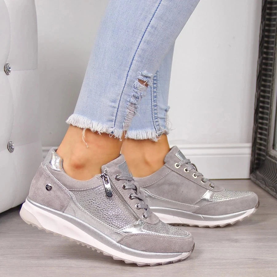 SOPHIE | ZIP UP ORTHOPEDIC SNEAKERS