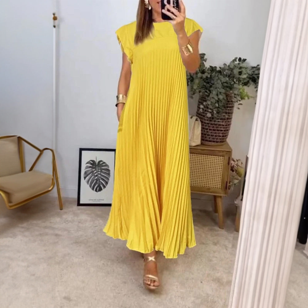 EMILY | STRIPED MIDI DRESS