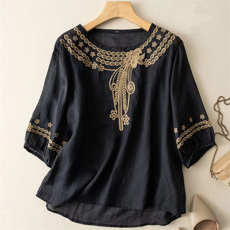 CATE | LINEN BLOUSE