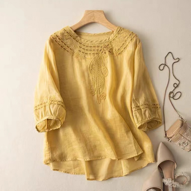 CATE | LINEN BLOUSE