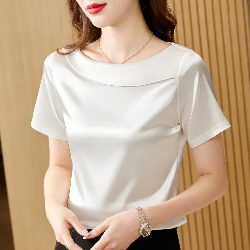 HARRIET | SATIN SHIRT