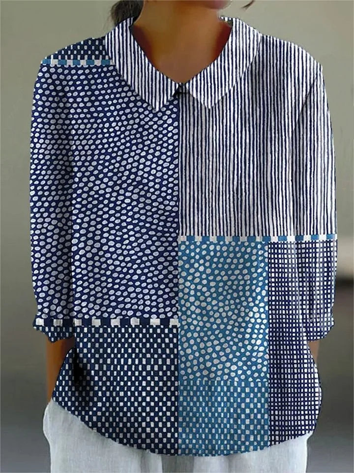TAMARRA | VINTAGE COLORFUL BLOUSE