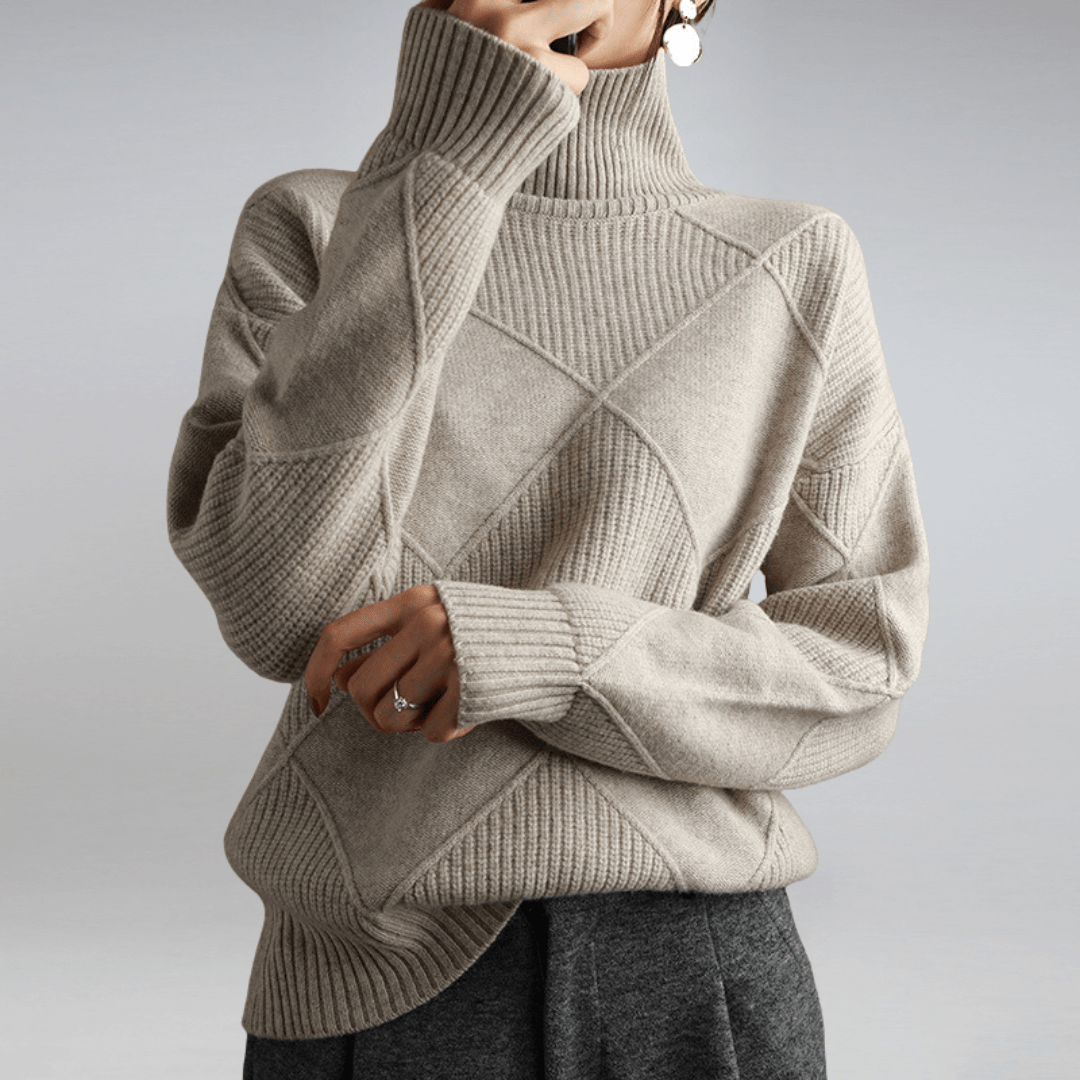 ZOE | SOFT TURTLENECK SWEATER