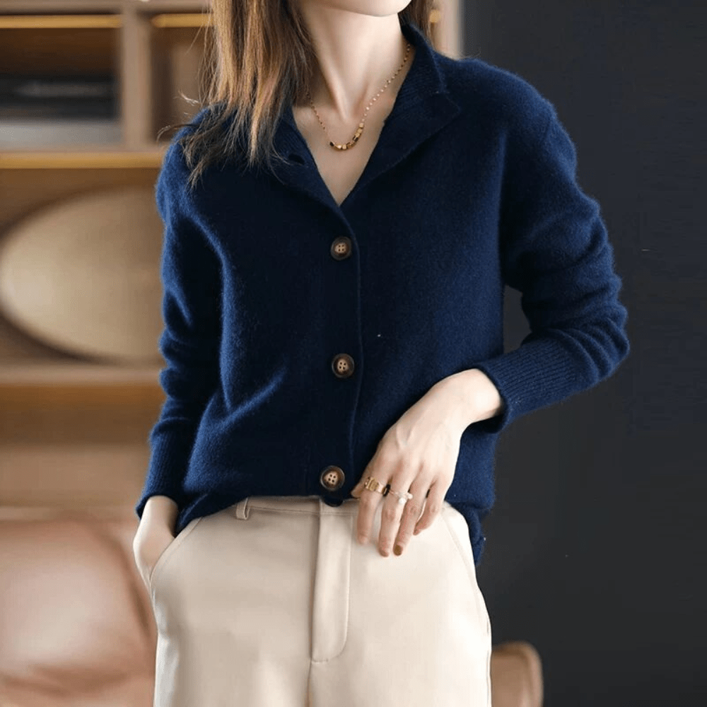 HANNAH | LUXURIOUS CASHMERE CARDIGAN