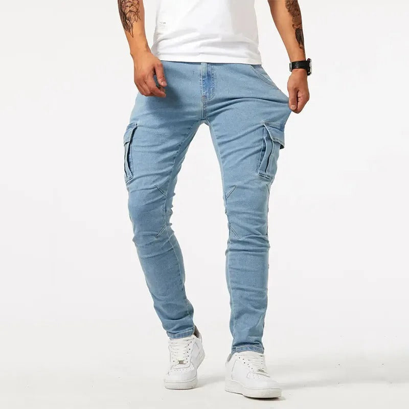 NOAH | SLIM-FIT CARGO PANTS