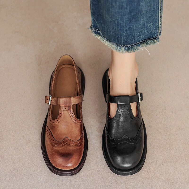 SOPHIA | ELEGANTE MARY JANES AUS LEDER