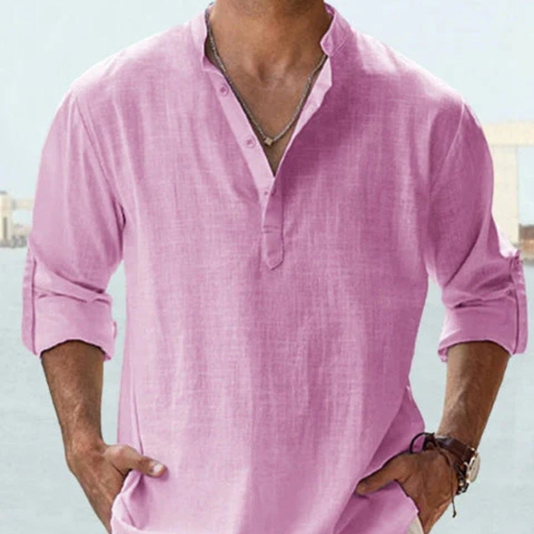 RYAN | LIGHT LINEN OVERSHIRT