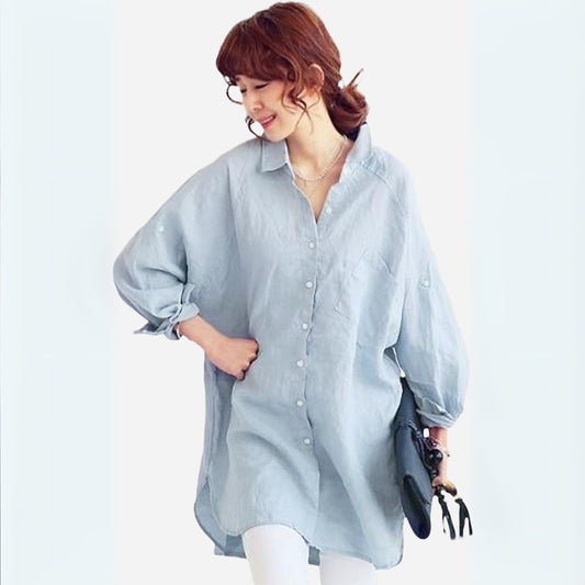SCARLETT | OVERSIZED LINEN SHIRT