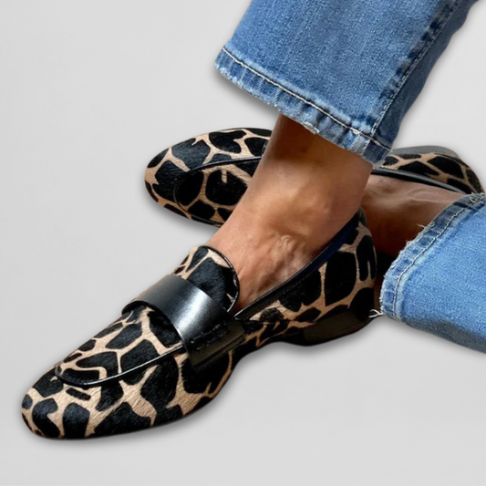 ZOE | LEOPARD PRINT LOAFERS