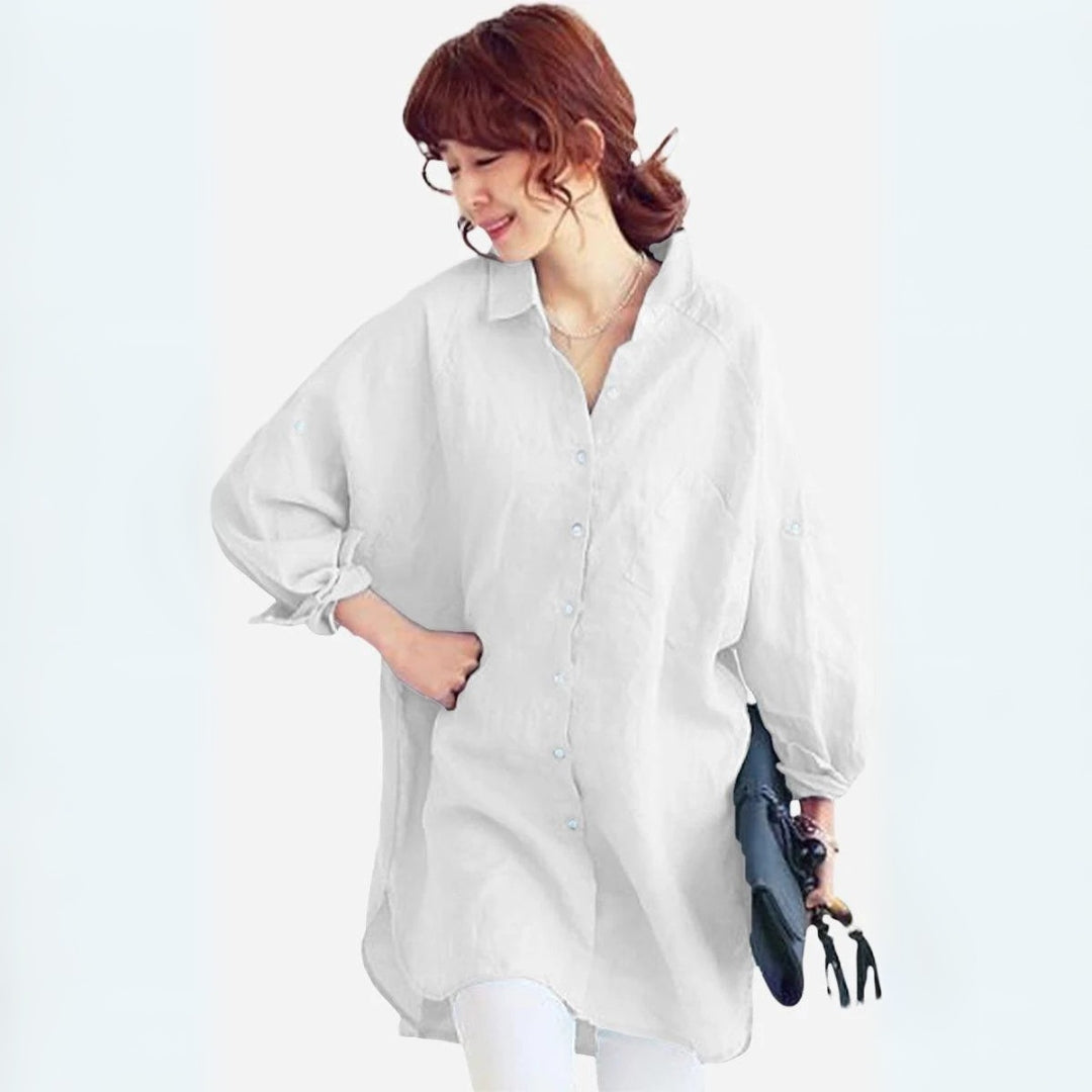 SCARLETT | OVERSIZED LINEN SHIRT