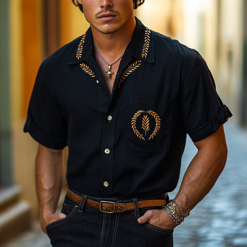MAX | EMBROIDERED STYLE SHIRT