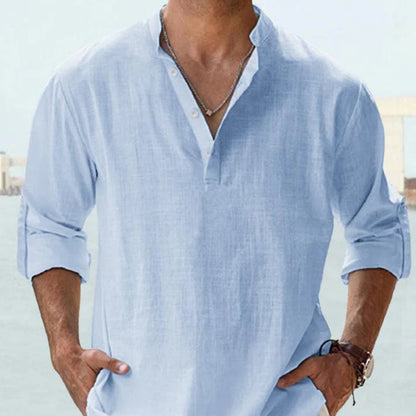 RYAN | LIGHT LINEN OVERSHIRT