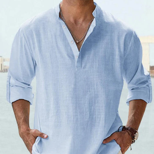 RYAN | LIGHT LINEN OVERSHIRT