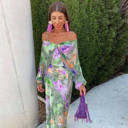 ROSE | STYLISH HALO DYE DRESS