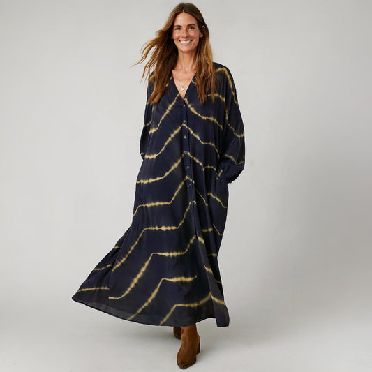 MIRANDA | BOHO STRIPE DRESS