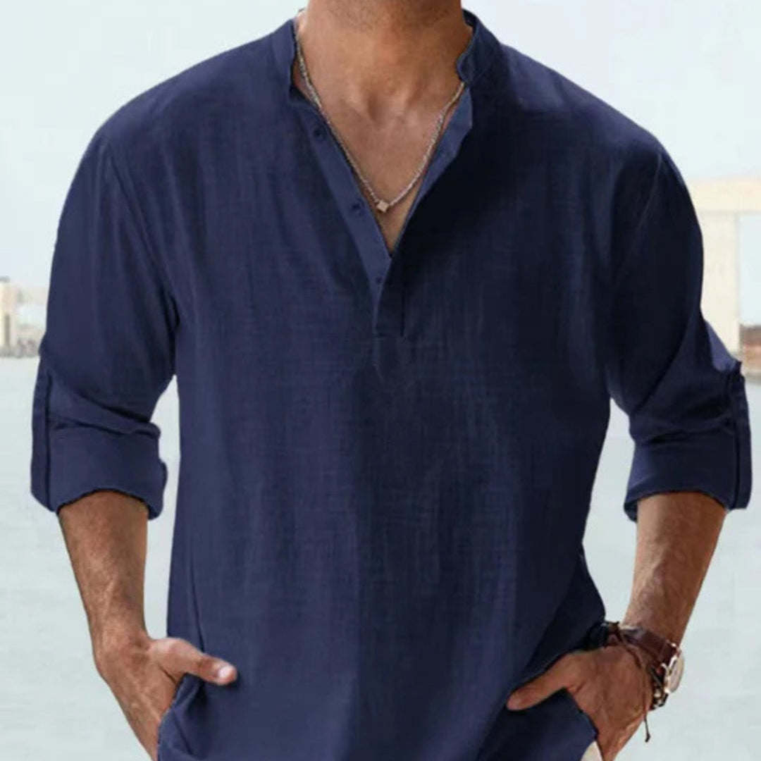RYAN | LIGHT LINEN OVERSHIRT