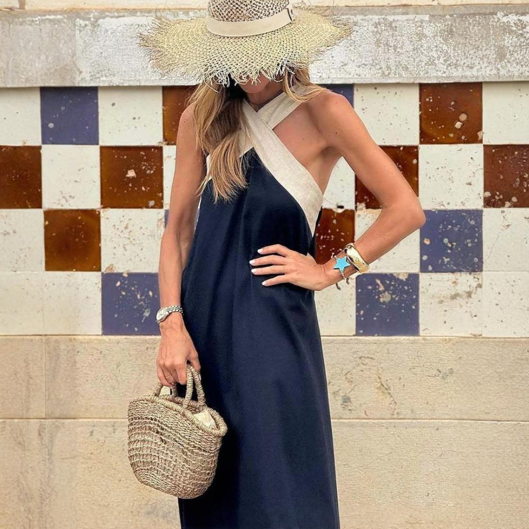 SIA | ELEGANT OPEN-BACK DRESS