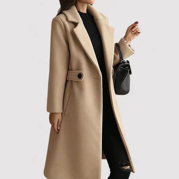 LUNA | BELTED ELEGANCE LUXE COAT