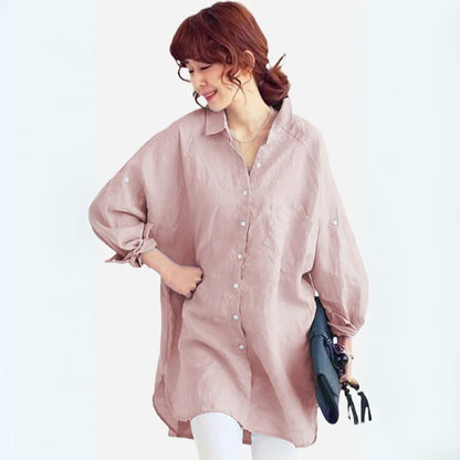 SCARLETT | OVERSIZED LINEN SHIRT
