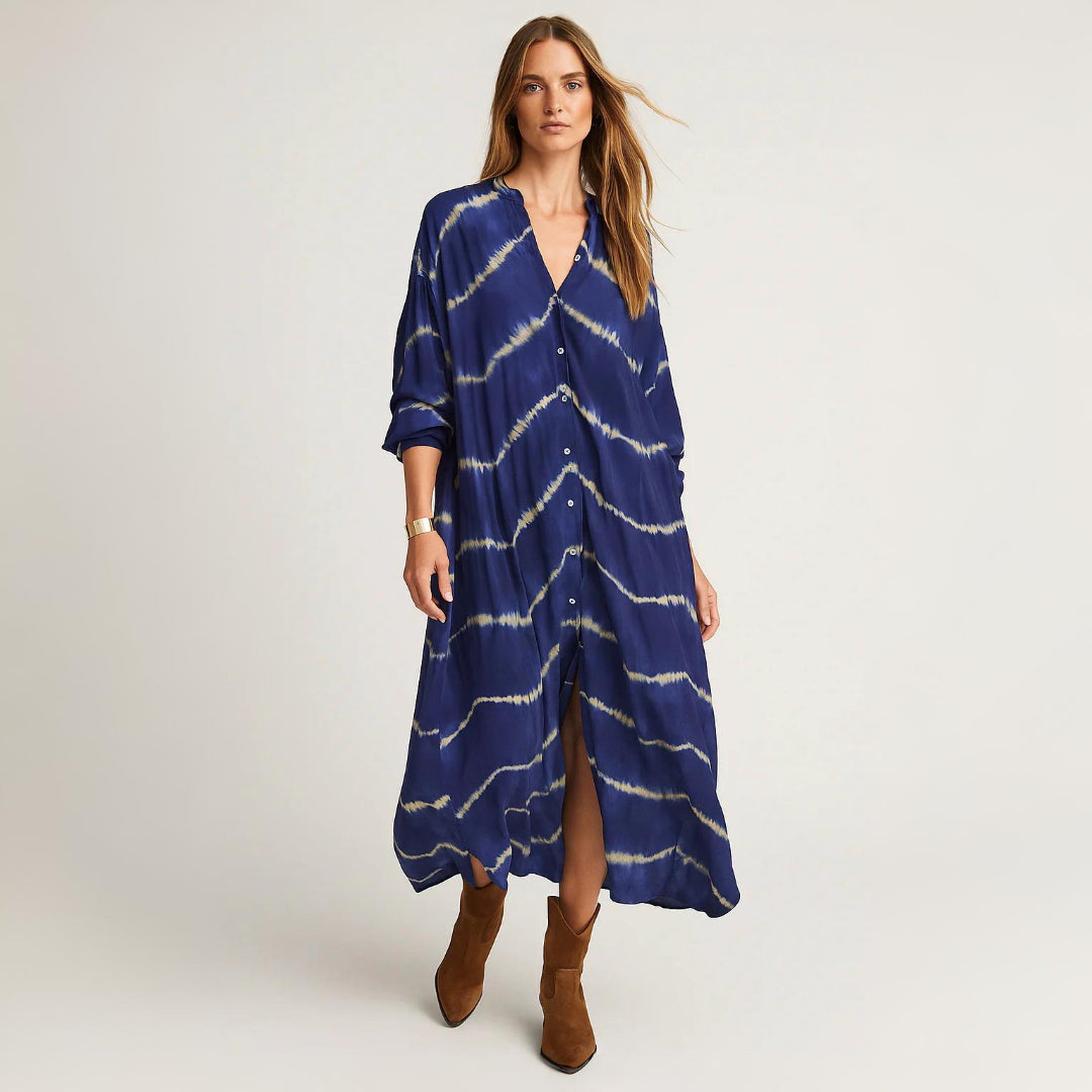 MIRANDA | BOHO STRIPE DRESS