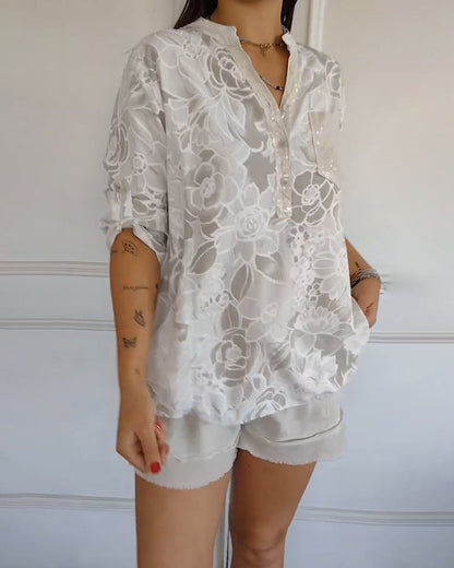 SCARLETT | FLORAL PRINT BLOUSE