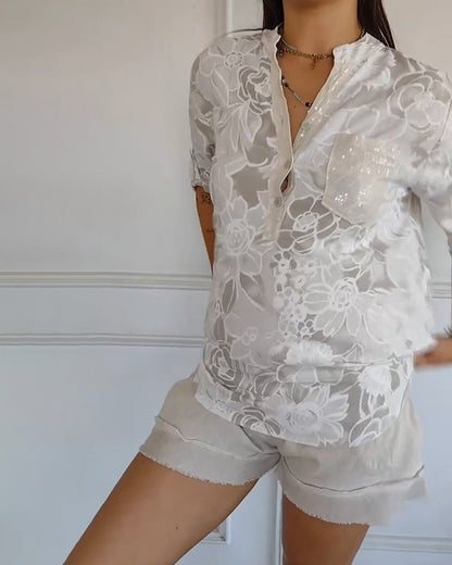 SCARLETT | FLORAL PRINT BLOUSE