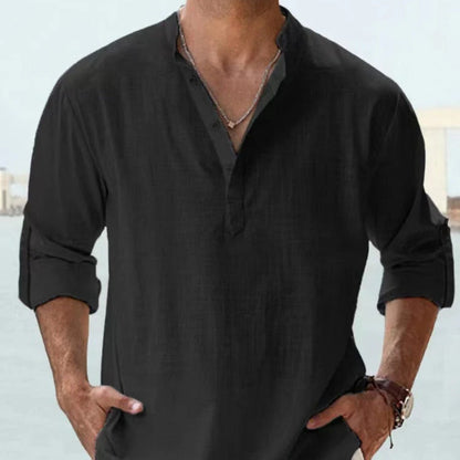 RYAN | LIGHT LINEN OVERSHIRT