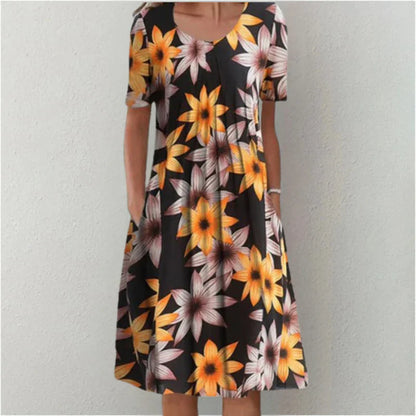 KYLIE | CASUAL FLORAL DRESS
