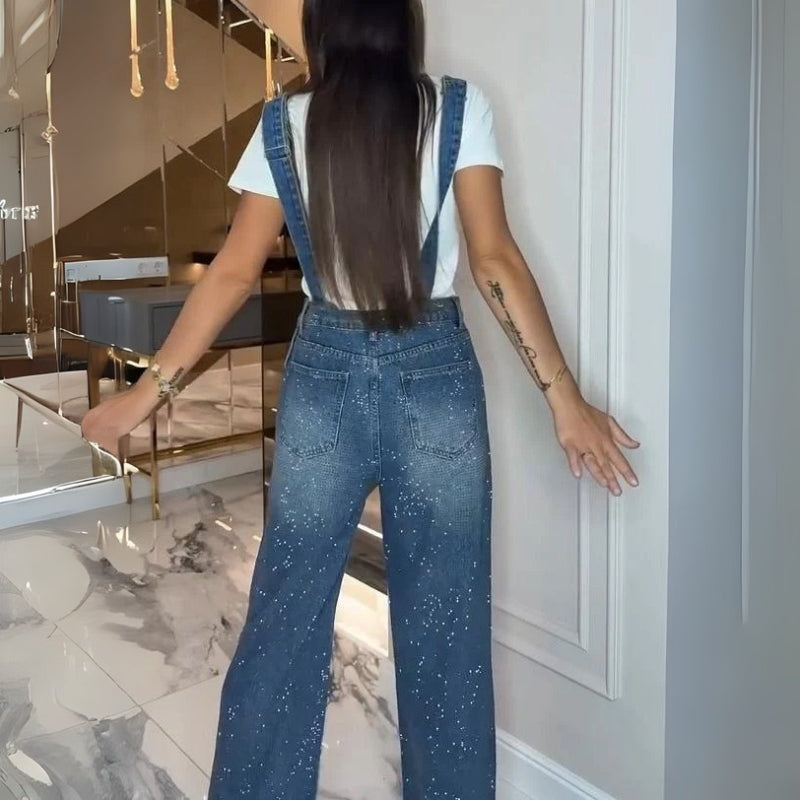 MARGOT | RIPPED DENIM OVERALL