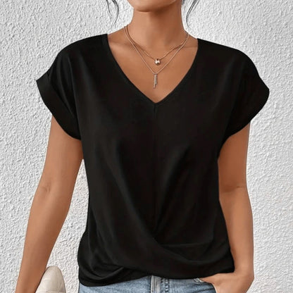 ISLA | TUCKING V-NECK TOP