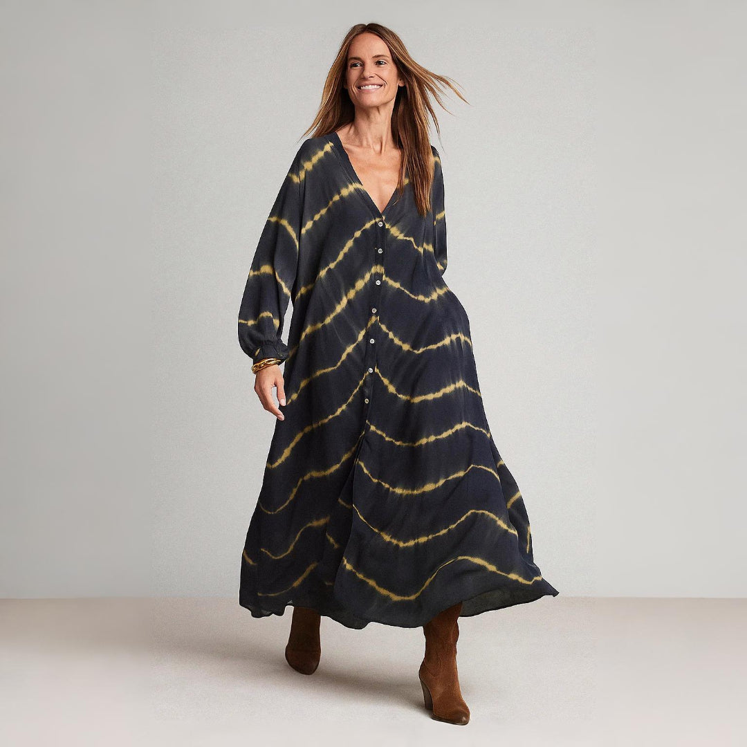 MIRANDA | BOHO STRIPE DRESS