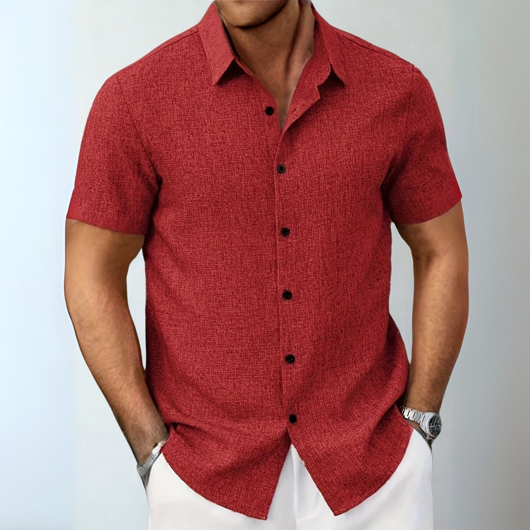 LEO | LIGHT LINEN BLEND SHIRT