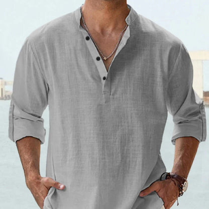 RYAN | LIGHT LINEN OVERSHIRT