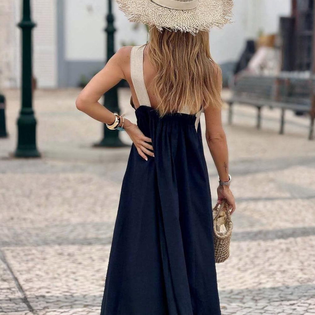 SIA | ELEGANT OPEN-BACK DRESS