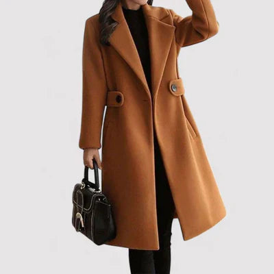 LUNA | BELTED ELEGANCE LUXE COAT