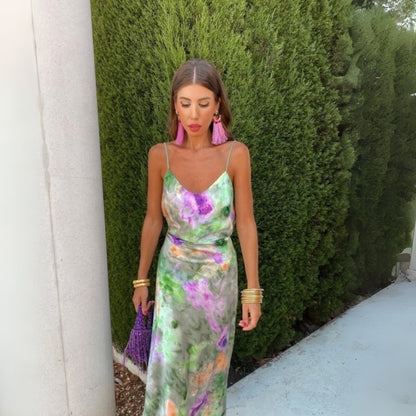 ROSE | STYLISH HALO DYE DRESS