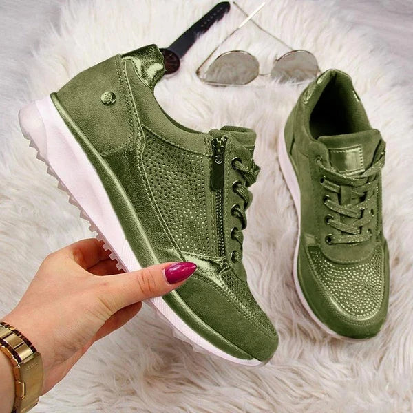 SOPHIE | ZIP UP ORTHOPEDIC SNEAKERS