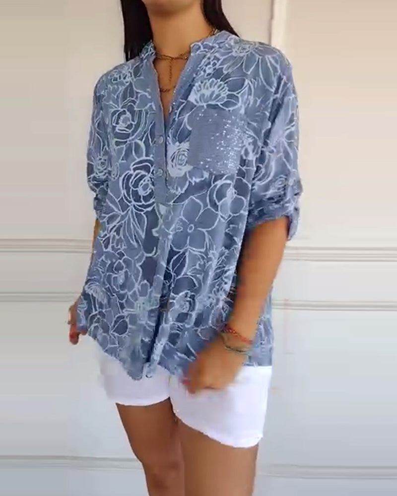 SCARLETT | FLORAL PRINT BLOUSE