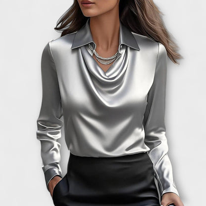 MADISON | SHINY BLOUSE