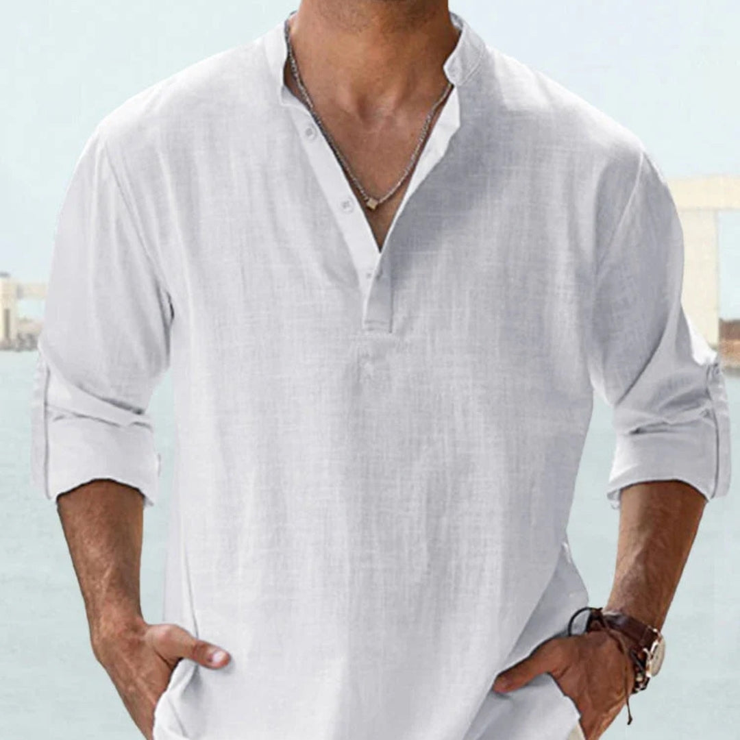 RYAN | LIGHT LINEN OVERSHIRT