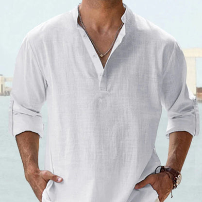RYAN | LIGHT LINEN OVERSHIRT