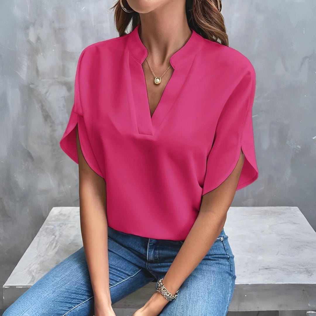 SOPHIE | DRAPED BLOUSE