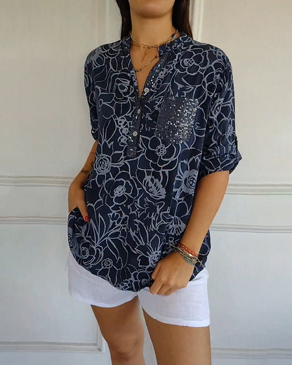 SCARLETT | FLORAL PRINT BLOUSE