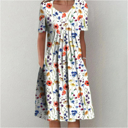 KYLIE | CASUAL FLORAL DRESS