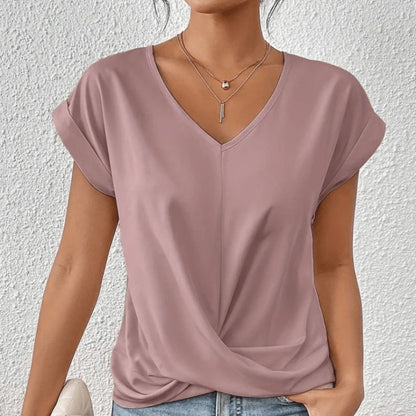 ISLA | TUCKING V-NECK TOP